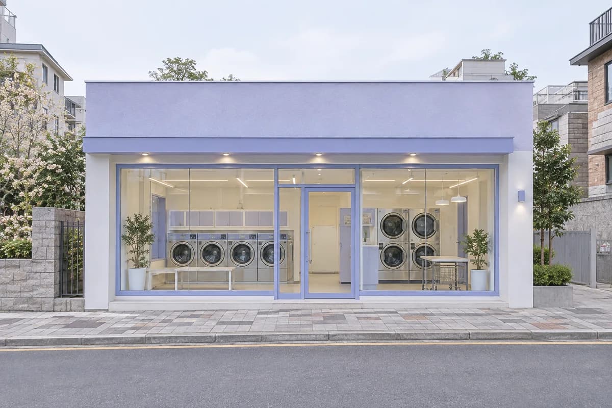 Illustration of a laundry in Changwon